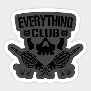 The Everything Club! Sticker